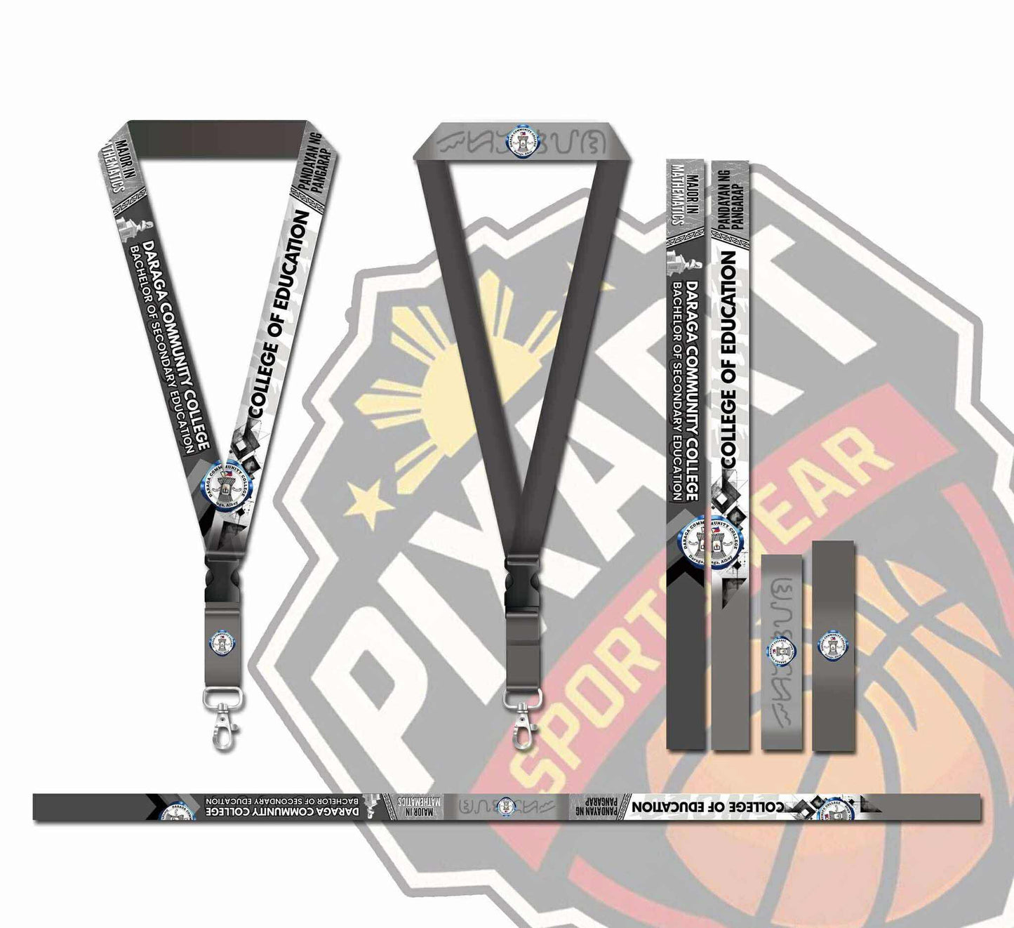 PAL1 Customized Full Sublimation Lanyard