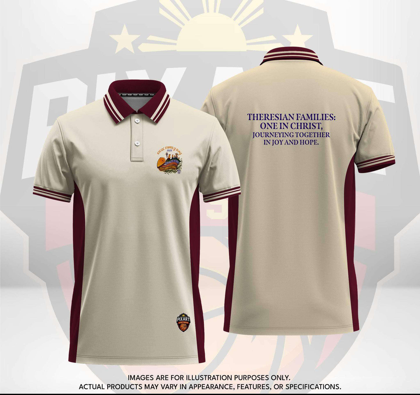 PA20PS Customized Full Sublimation Polo Shirt