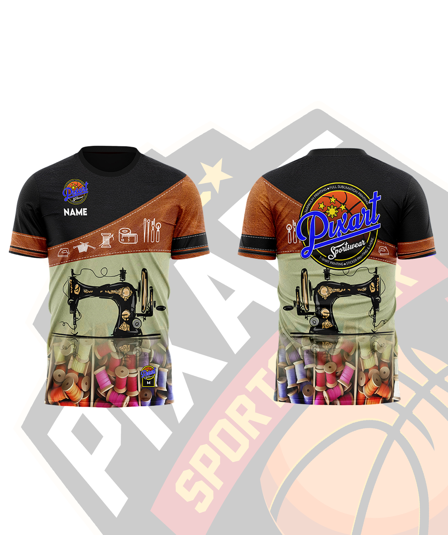 PA1T Customized Full Sublimation T-Shirt