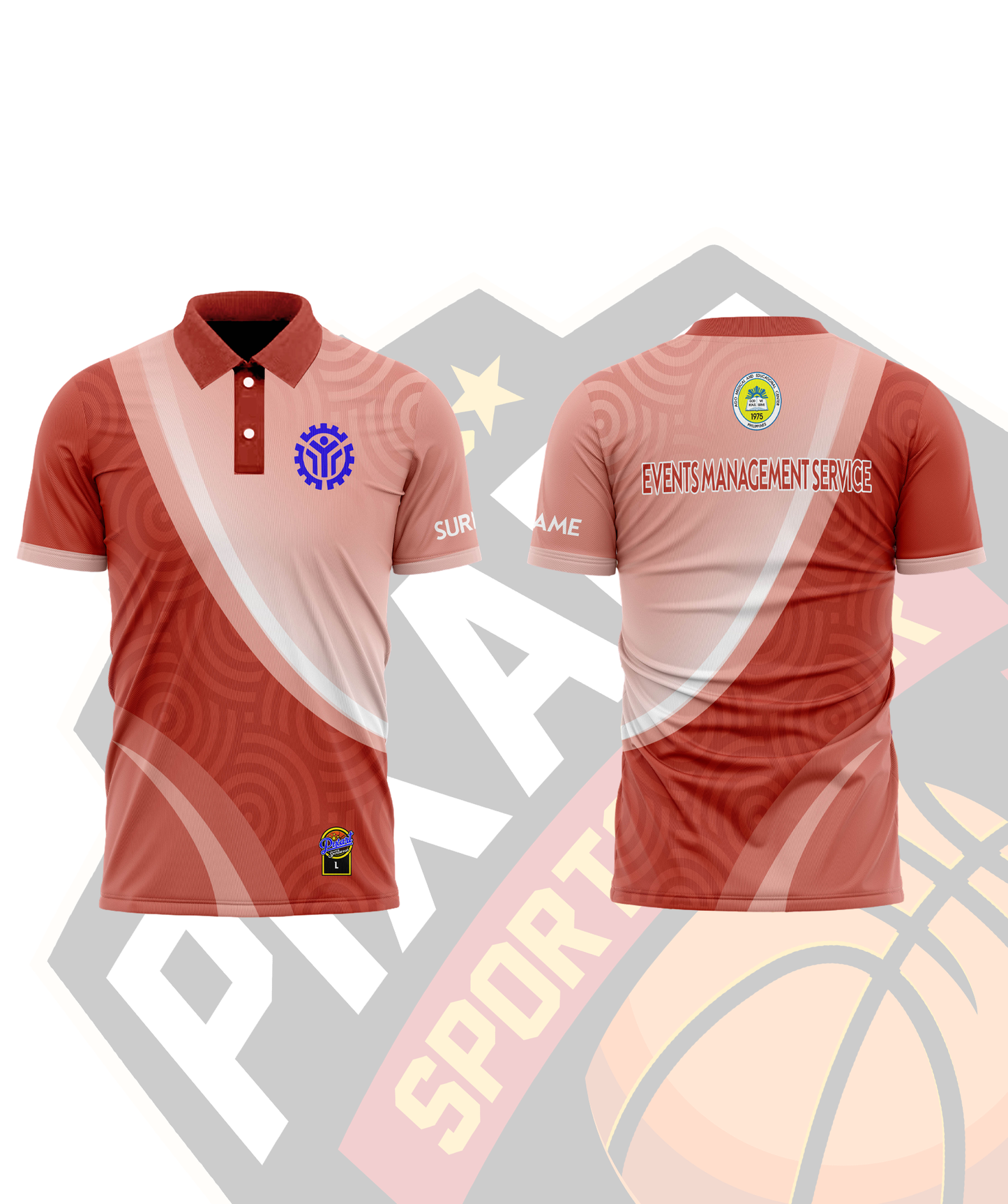 PA8PS Customized Full Sublimation Polo shirts
